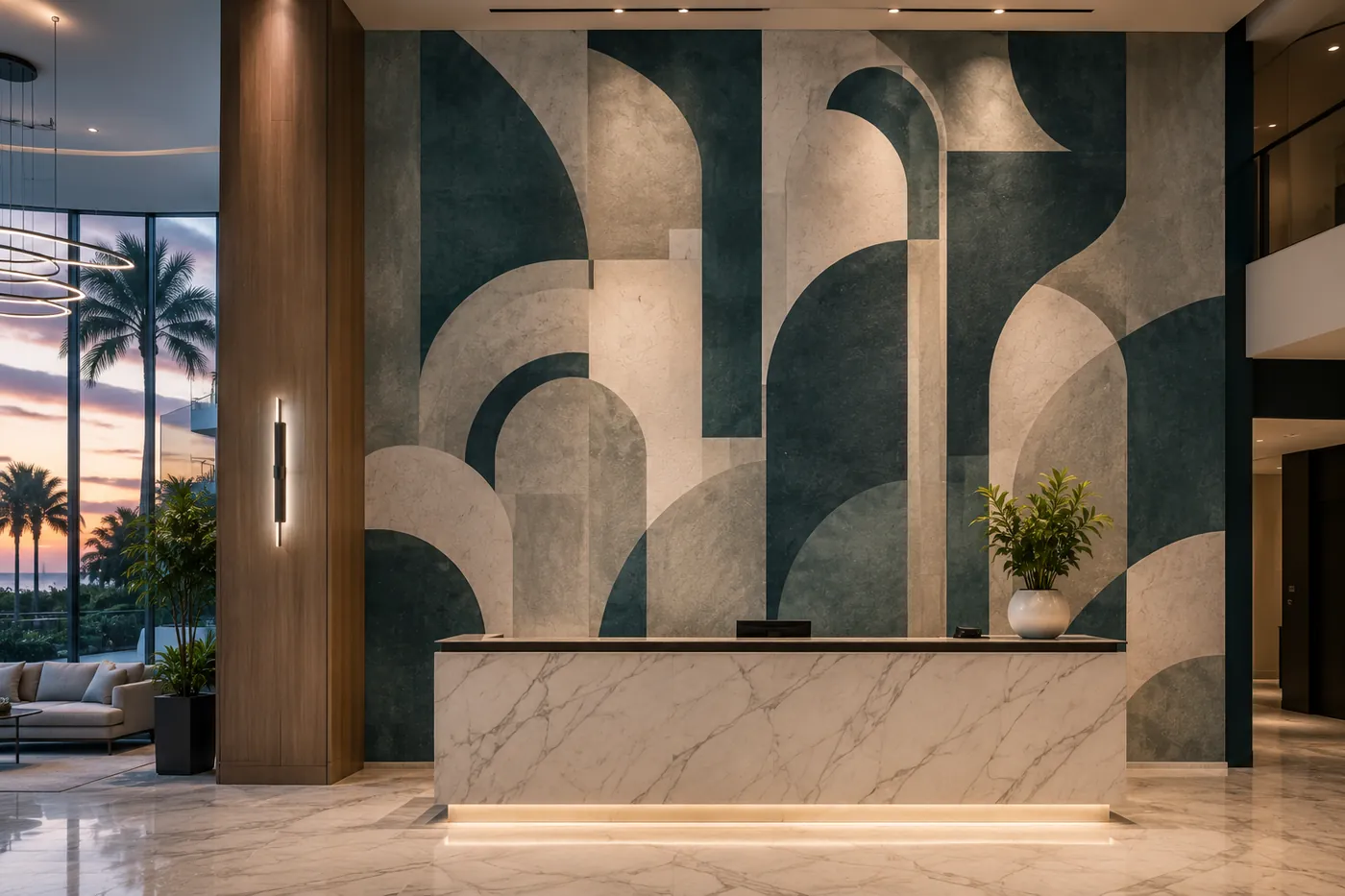 Impresion de murales para Lobbies de Obra Nueva y Desarrolladores